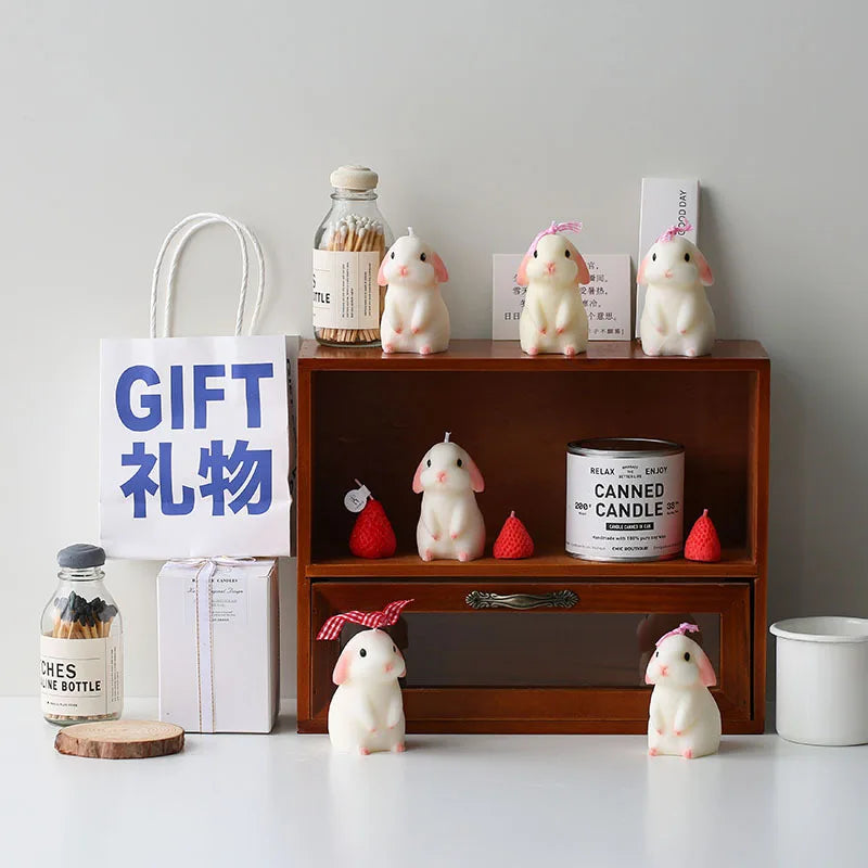 Bunny Scented Candle – Handmade Soy Wax Candle for Home & Gifts - candletown.net