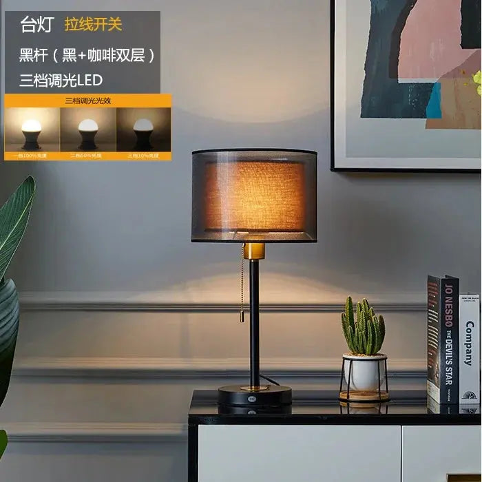 American Gold Table Lamp – Nordic Modern Luxury Design - candletown.net