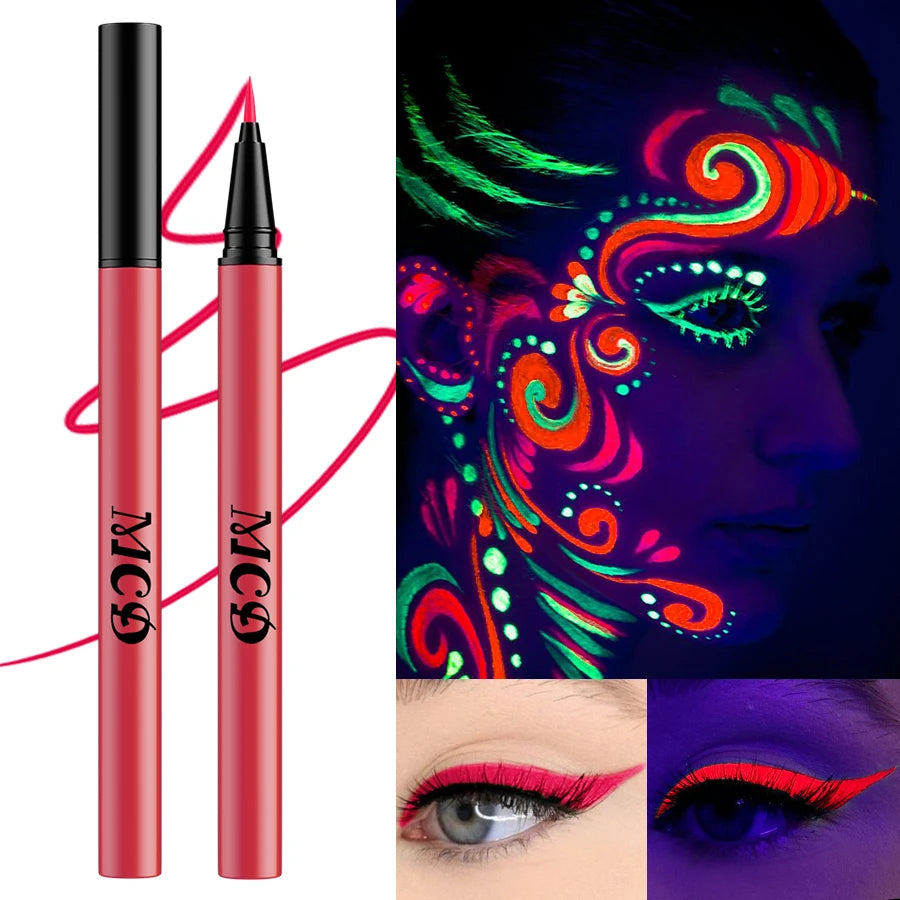 UV Neon Face & Body Paint Pen – 8 Fluorescent Colors - candletown.net