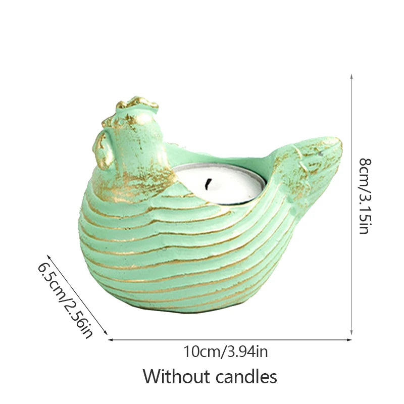 Easter Candlestick - Cute Bunny, Eggshell, Snail, and Chicken Candle Holders - candletown.net