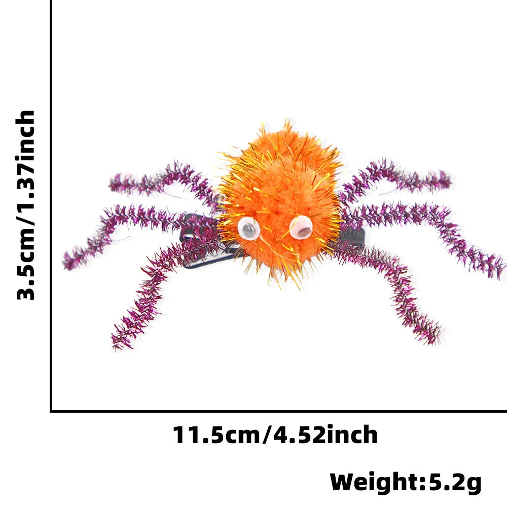 Halloween Spider & Bat Hair Clips - candletown.net