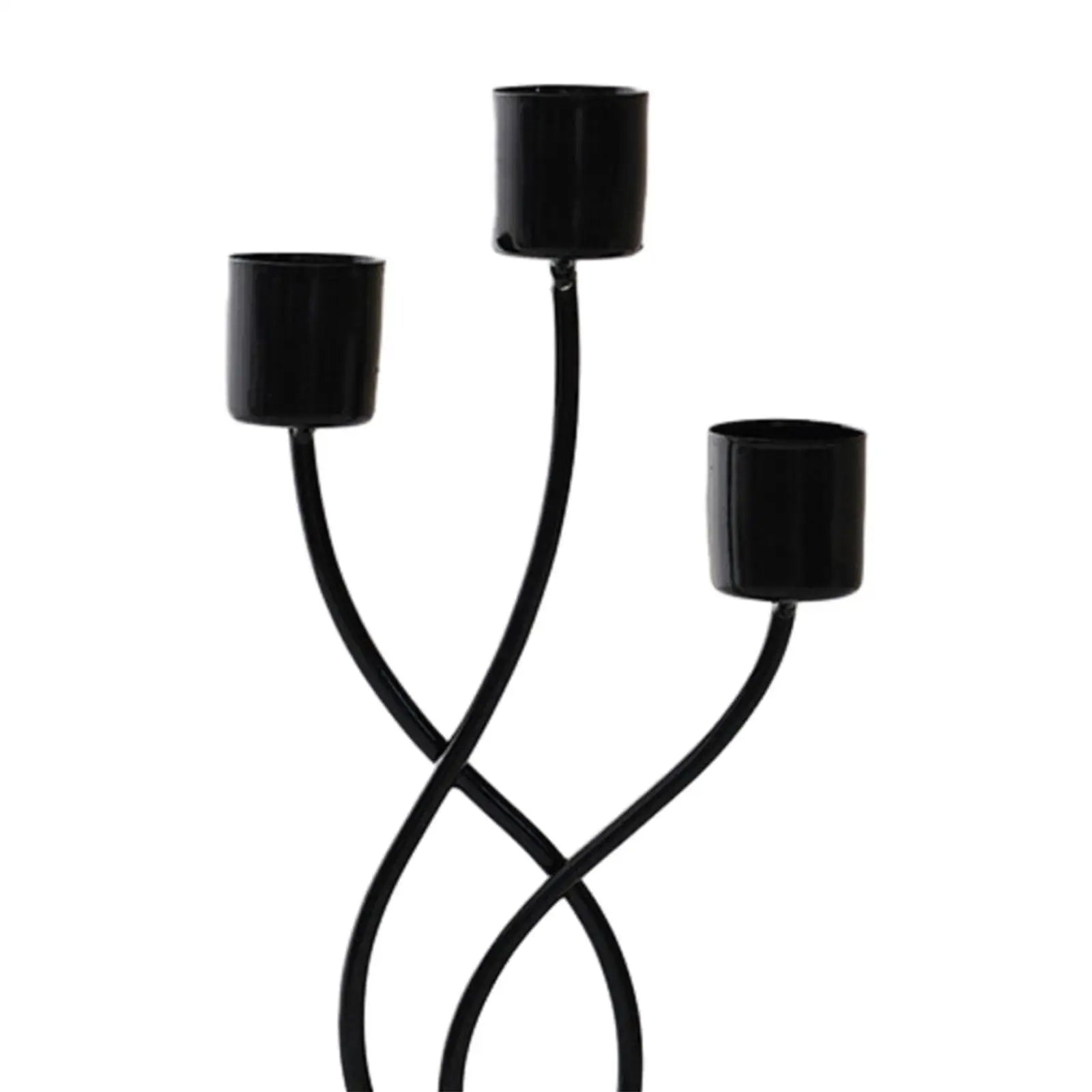 Elegant Metal Candle Holder – Vintage Iron Candelabra - candletown.net