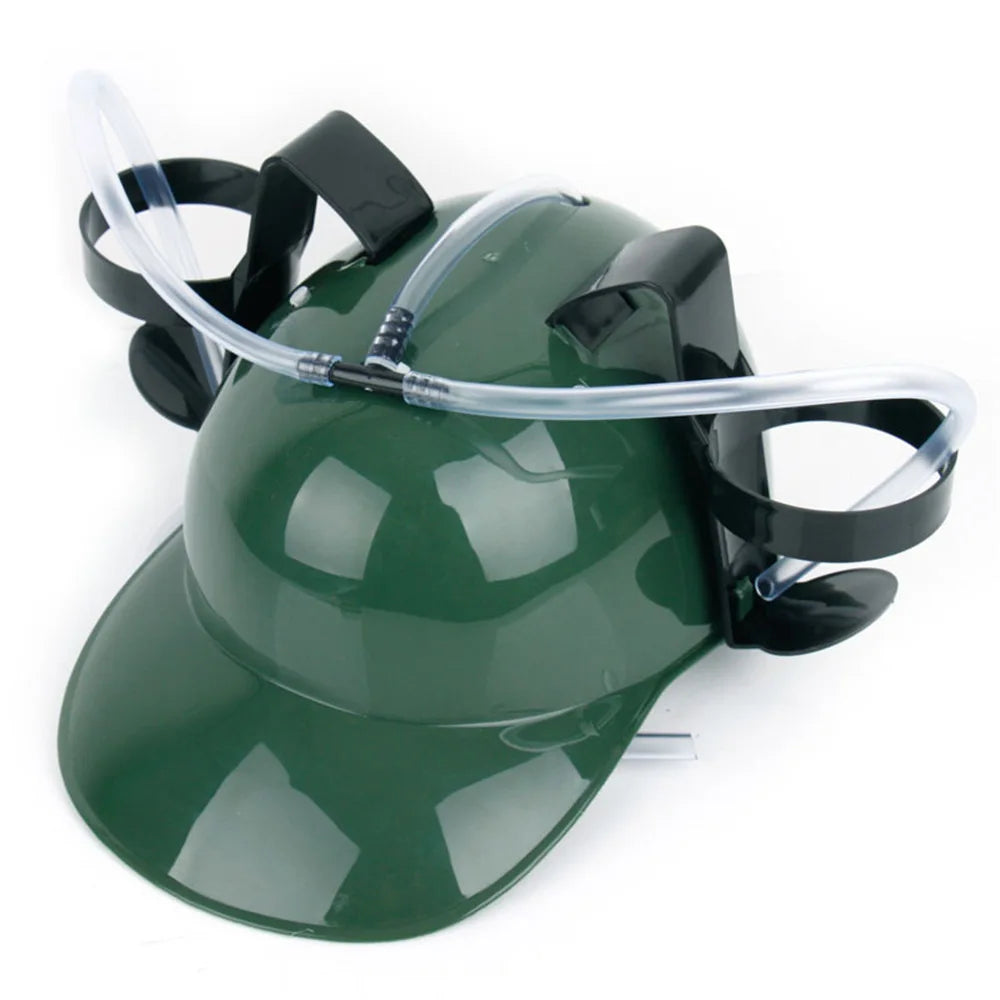 Drinking Helmet with Straw – Party Beverage Hat - candletown.net