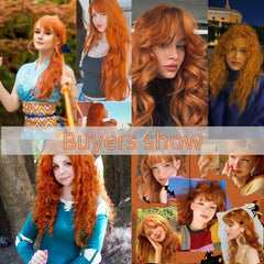 Curly Wig with Bangs – Heat-Resistant Cosplay & Party Wig - candletown.net