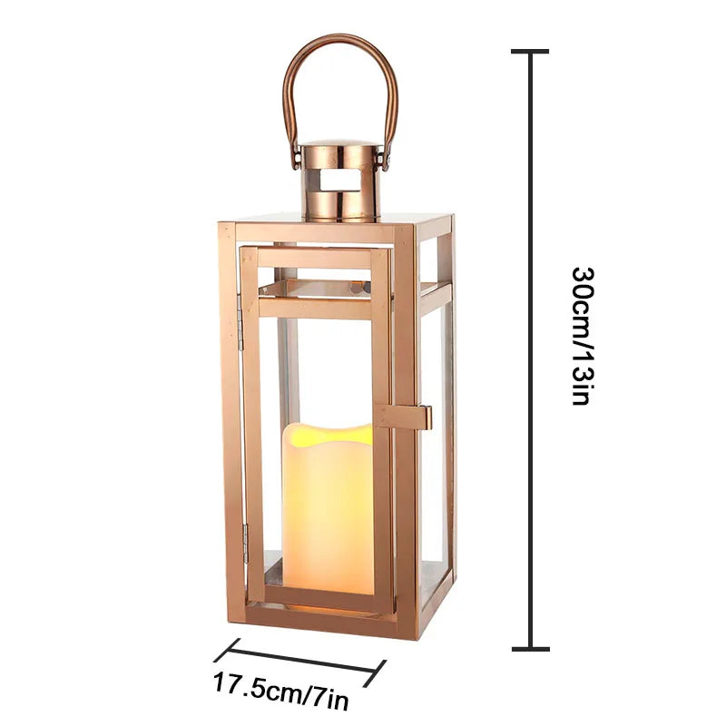 Stainless Steel Candle Lantern