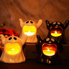 Halloween Ghost LED Flameless Candle Decoration - candletown.net