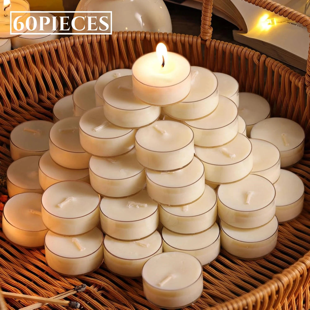Beeswax Tealight Candles - candletown.net