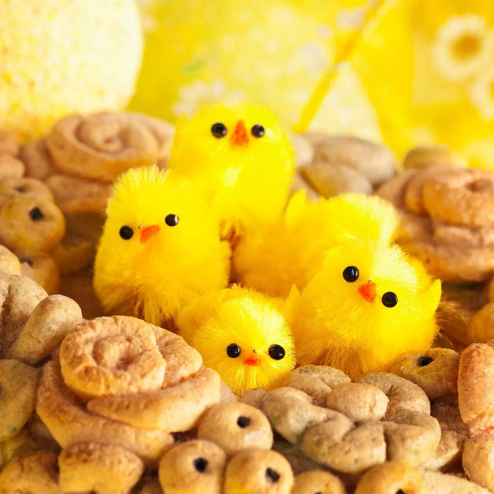 Mini Easter Chick Decoration – Soft & Cute Easter Ornaments - candletown.net