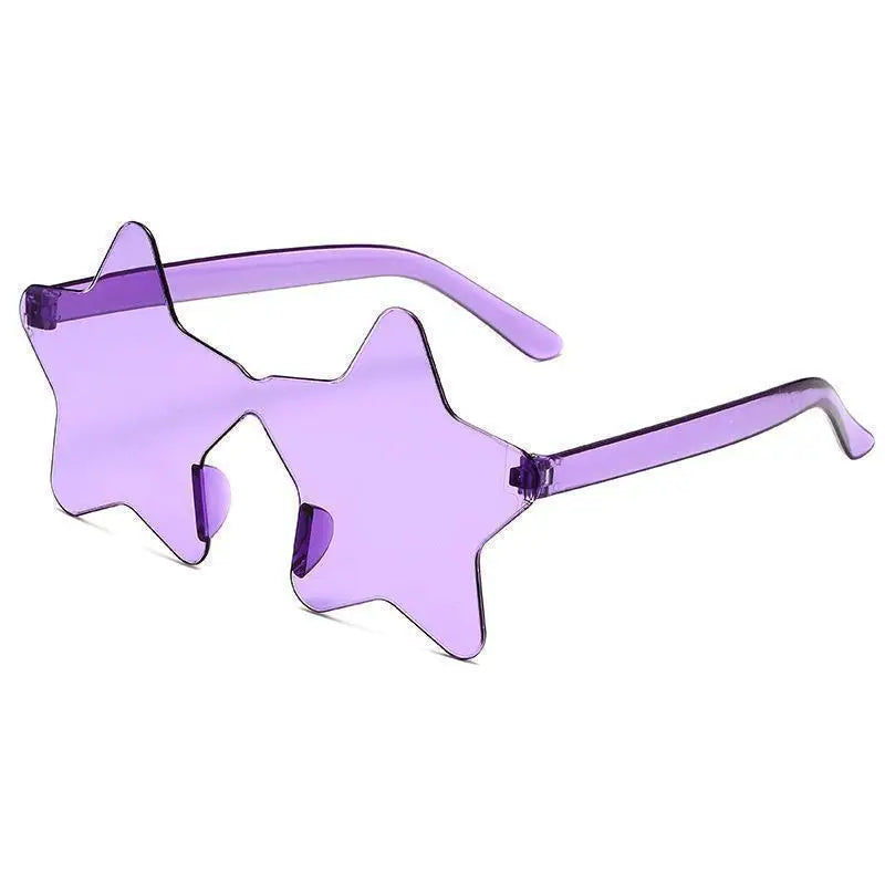 Colorful Star Sunglasses – Party & Festival Photo Props - candletown.net