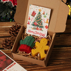 Christmas Candle Gift Set – Gingerbread & Tree Candles - candletown.net