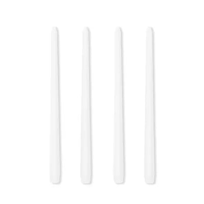 4pcs Colored Taper Candles – Elegant Long Dinner Set - candletown.net