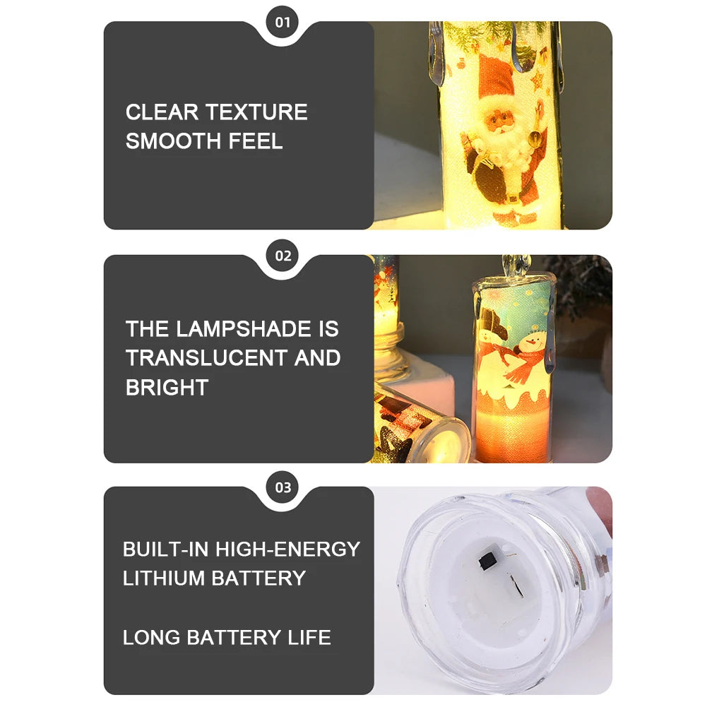 Flameless LED Votive Candles – 4–6pcs Set