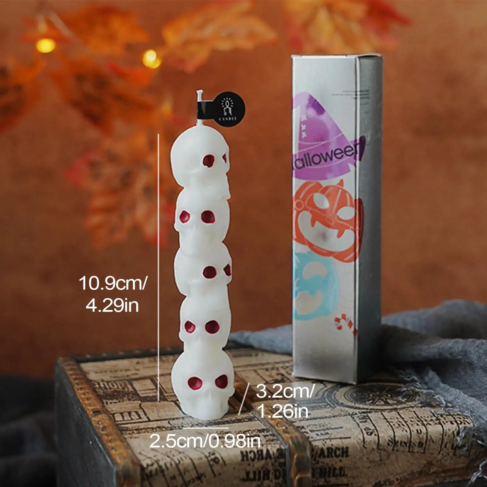 Halloween Scented Candle – Skull, Pumpkin & Finger Shapes - candletown.net