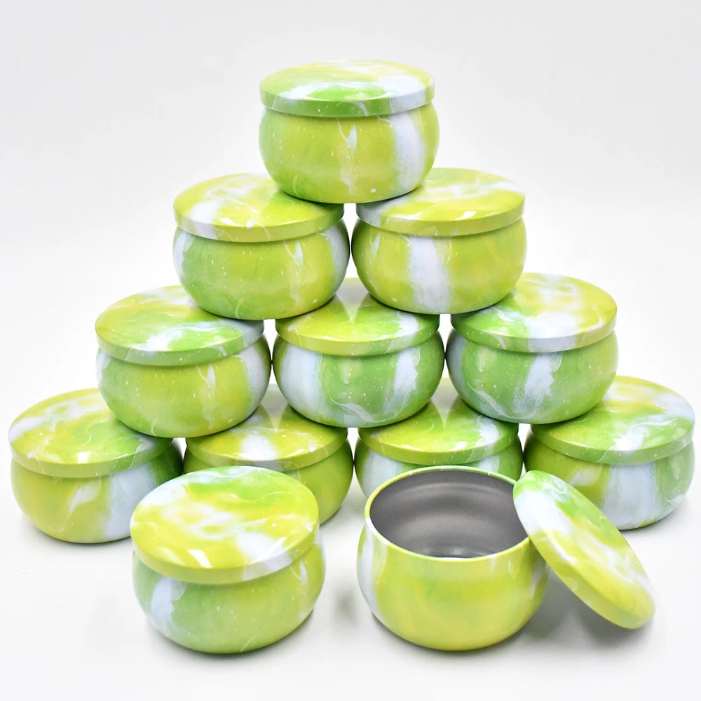 4oz (1,18 dl) Candle Tins – Set of 12 - candletown.net