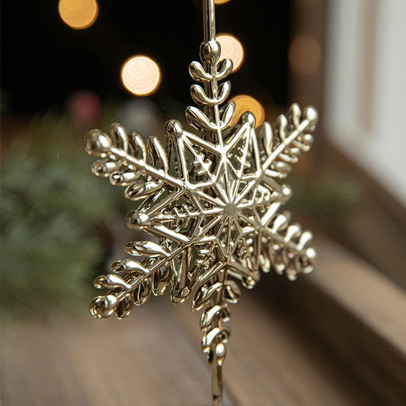 Christmas Metal Tealight Holders – Star, Snowflake & Elk