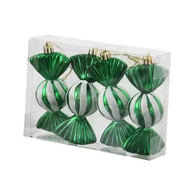 Christmas Candy Hanging Ornaments – 4 PCS Set