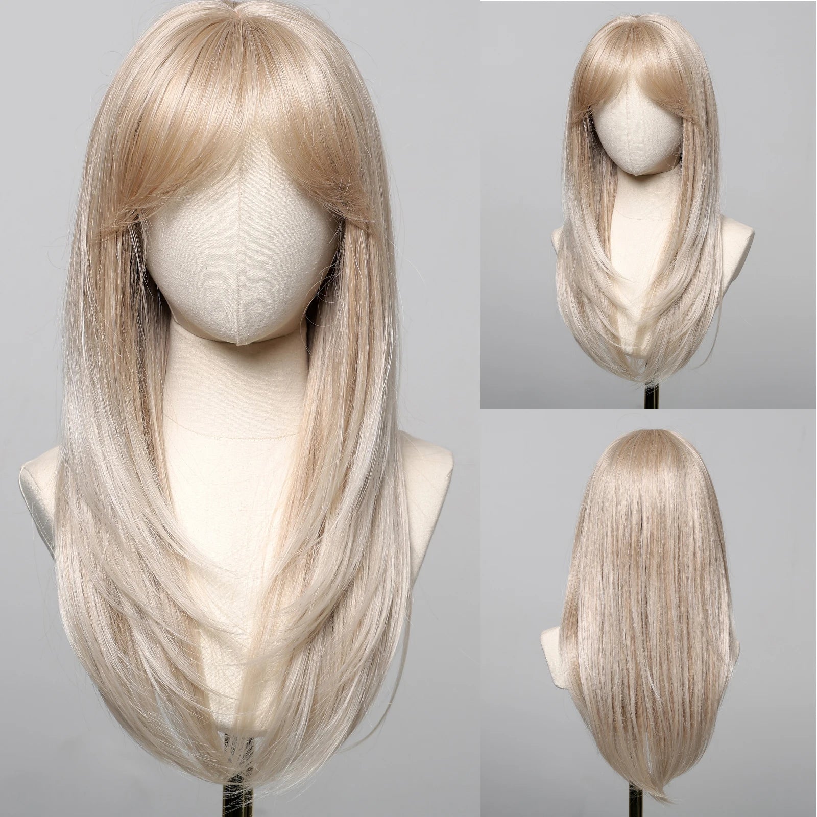 Curly Wig with Bangs – Heat-Resistant Cosplay & Party Wig - candletown.net
