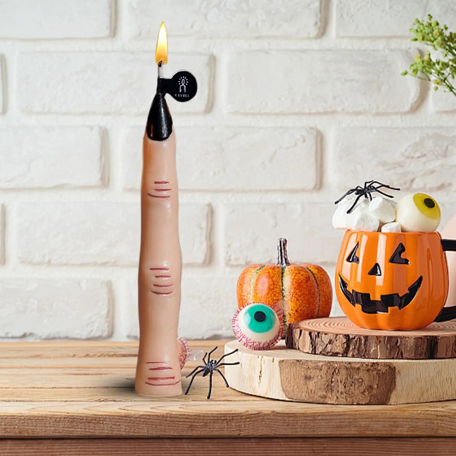 Halloween Scented Candle – Skull, Pumpkin & Finger Shapes - candletown.net