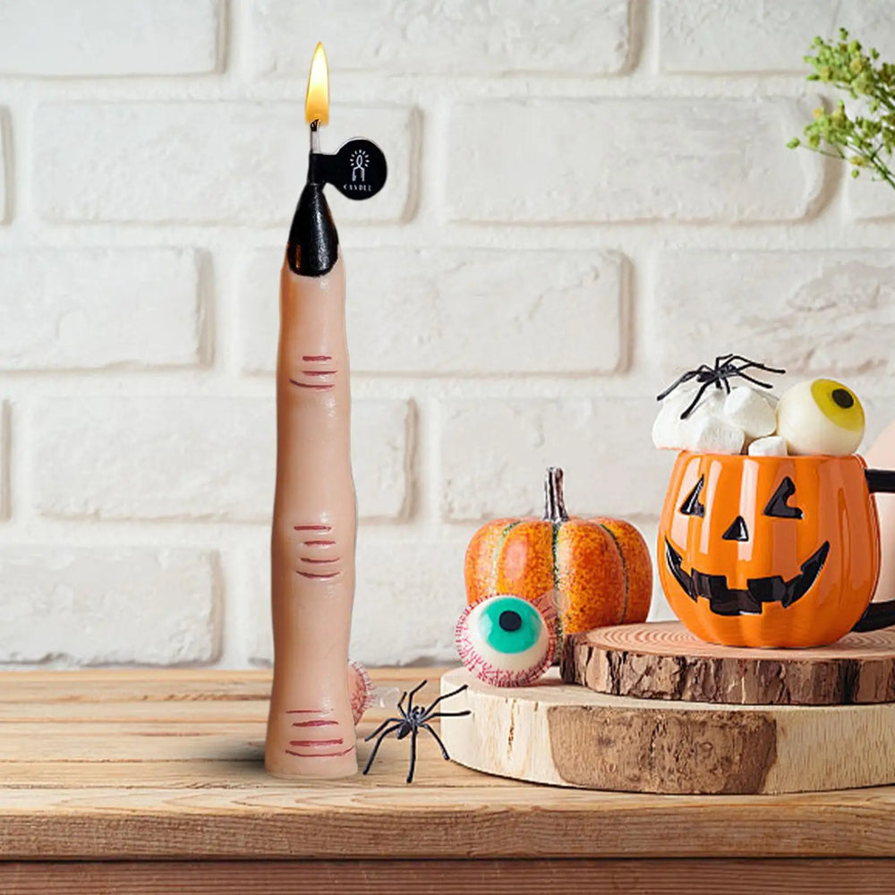 Halloween Scented Candle – Skull, Pumpkin & Finger Shapes - candletown.net