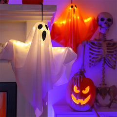 Halloween Ghost LED Hanging Decoration – Spooky Prop - candletown.net