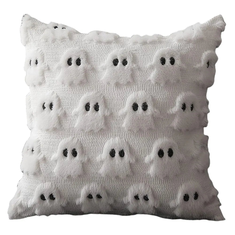 Halloween Kurpitsa Tyynynpäällinen – Brodeerattu Pehmeä Koristetyynynpäällinen 45 × 45 cm