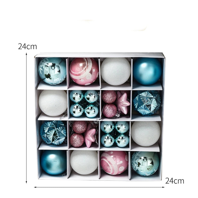Christmas Ball Ornaments – 36 PCS Decoration Set