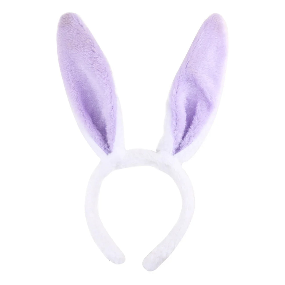 Plush Bunny Ears Headband – Cute & Soft for Easter & Cosplay - candletown.net