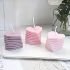 3D Rotating Heart Silicone Candle Mold - candletown.net