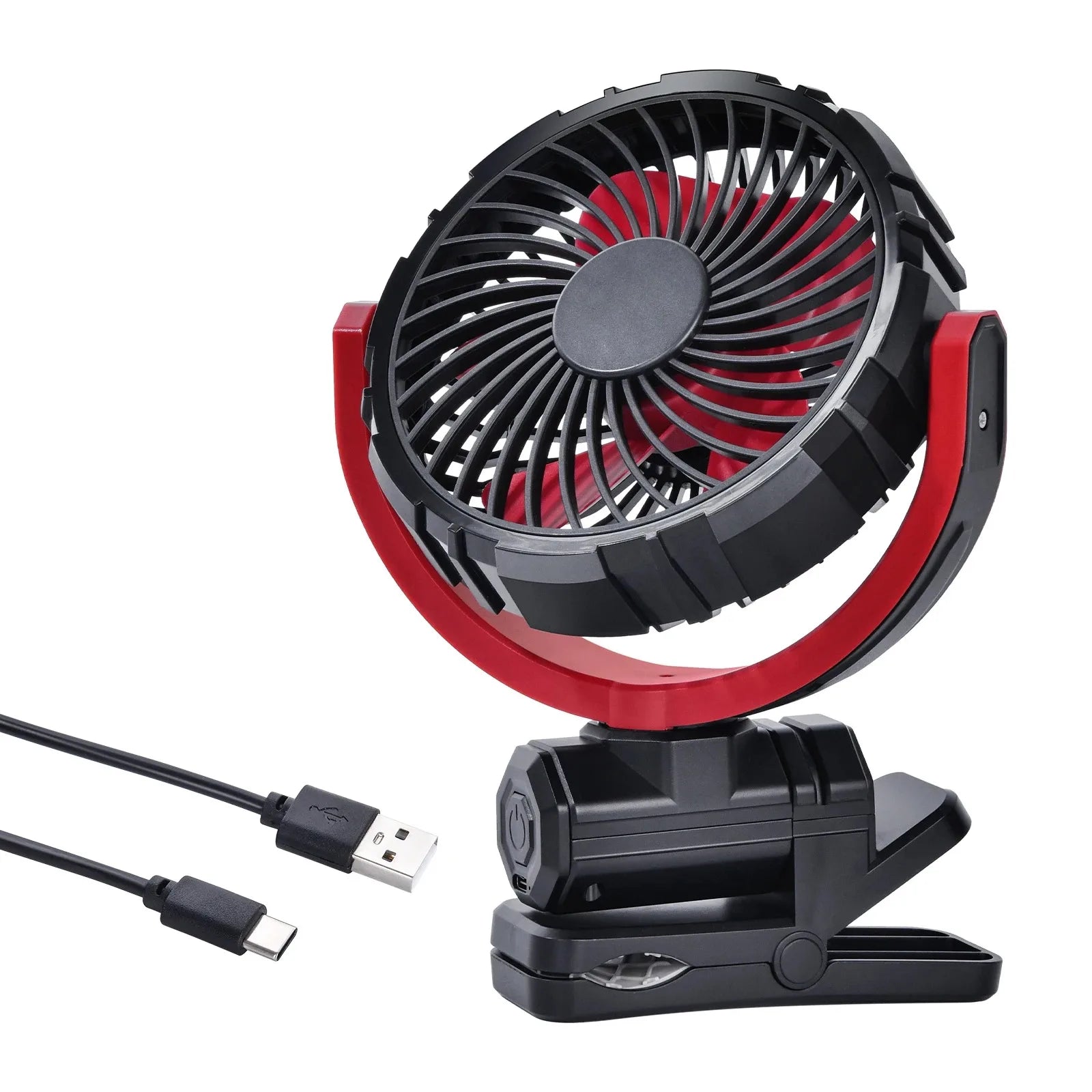 Portable Clip-On Fan for Stroller, Desk & Car