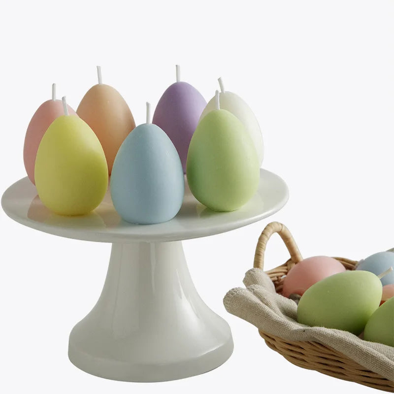 2pc Easter Egg Scented Scented Candle Creative Egg-shaped Religious Festival Atmosphere Display, Egg-shaped Candle - candletown.net