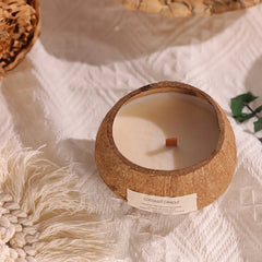 Eco-Friendly Soy Wax Aromatherapy Candle with Wooden Wick - candletown.net