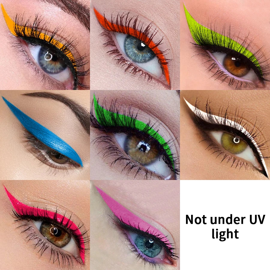 UV Neon Face & Body Paint Pen – 8 Fluorescent Colors - candletown.net