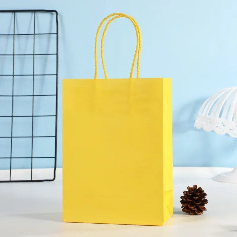Colorful Paper Gift Bags – Multiple Shades for All Celebrations - candletown.net