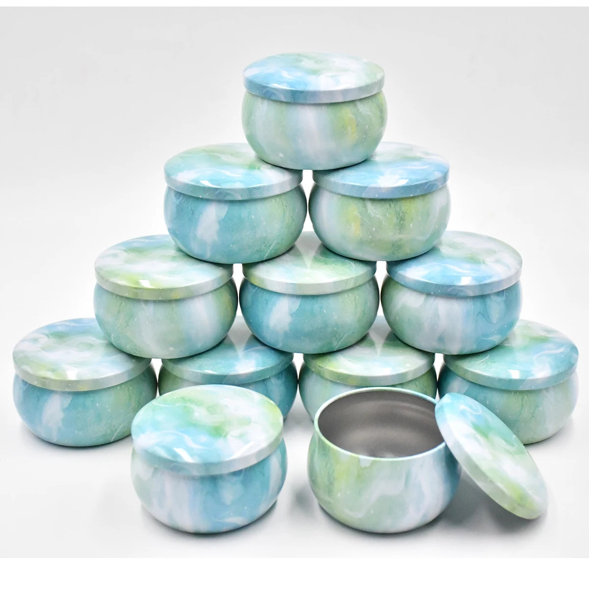 4oz (1,18 dl) Candle Tins – Set of 12 - candletown.net