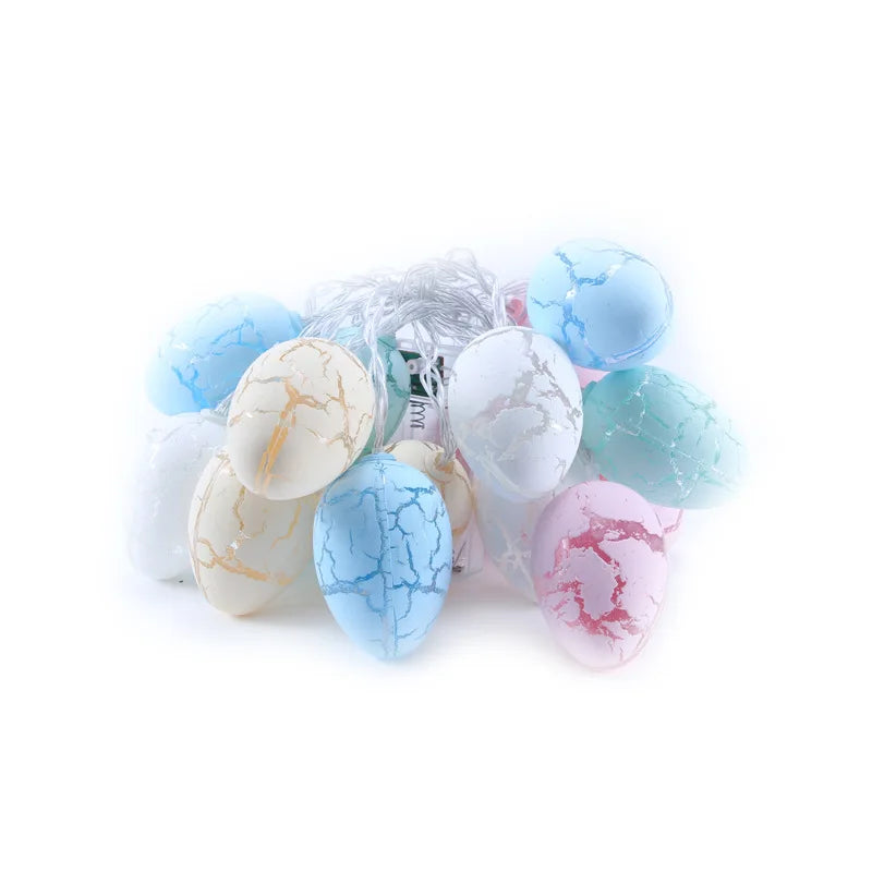 1.5m 10-LED Easter Egg String Lights – Festive Glow for Spring - candletown.net