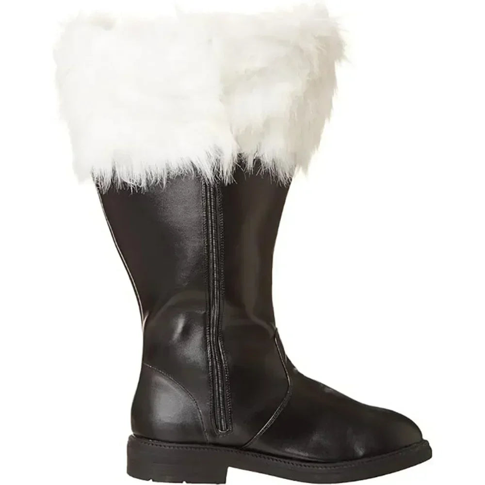 Santa Claus Cosplay Boots for Men - candletown.net