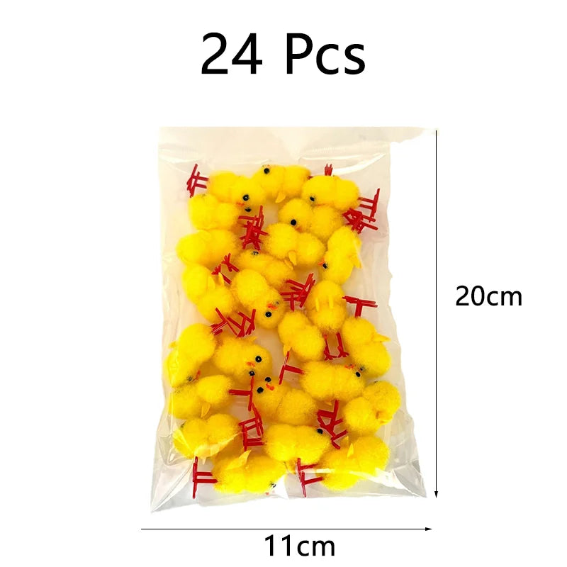 Mini Easter Chick Decoration – Soft & Cute Easter Ornaments - candletown.net