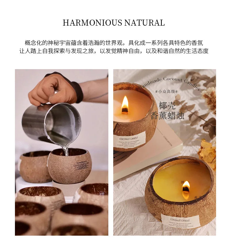 Eco-Friendly Soy Wax Aromatherapy Candle with Wooden Wick - candletown.net