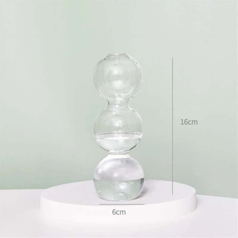Modern Glass Candle Holder – Nordic Clear Design - candletown.net