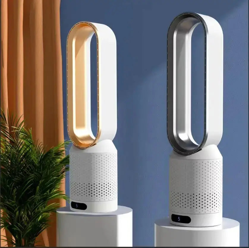 20" Bladeless Tower Fan with Remote & Quiet Operation - candletown.net