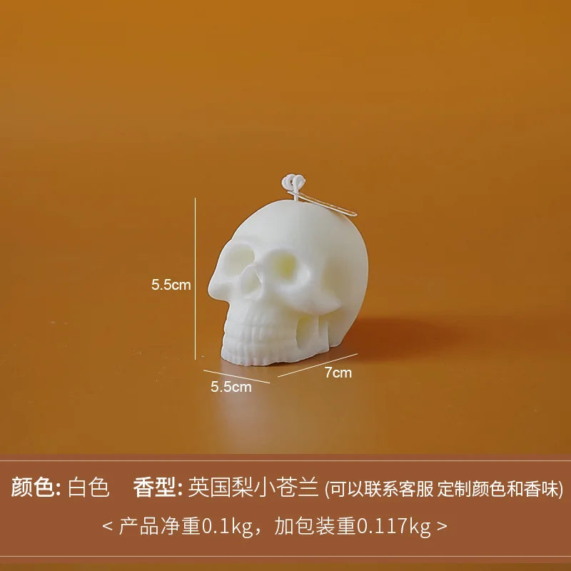 Handmade Halloween Scented Candles – Skull, Pumpkin & Tombstone Designs - candletown.net