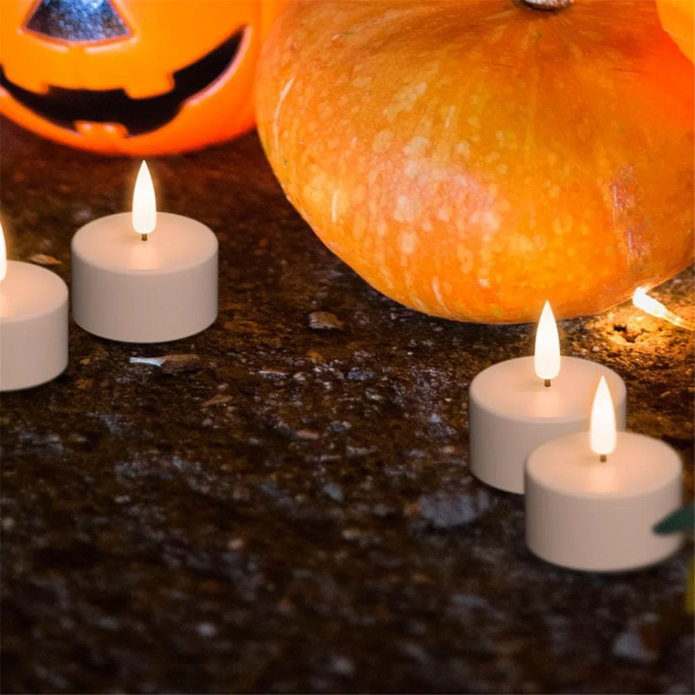 Rechargeable Flameless LED Tea Lights with Remote - candletown.net