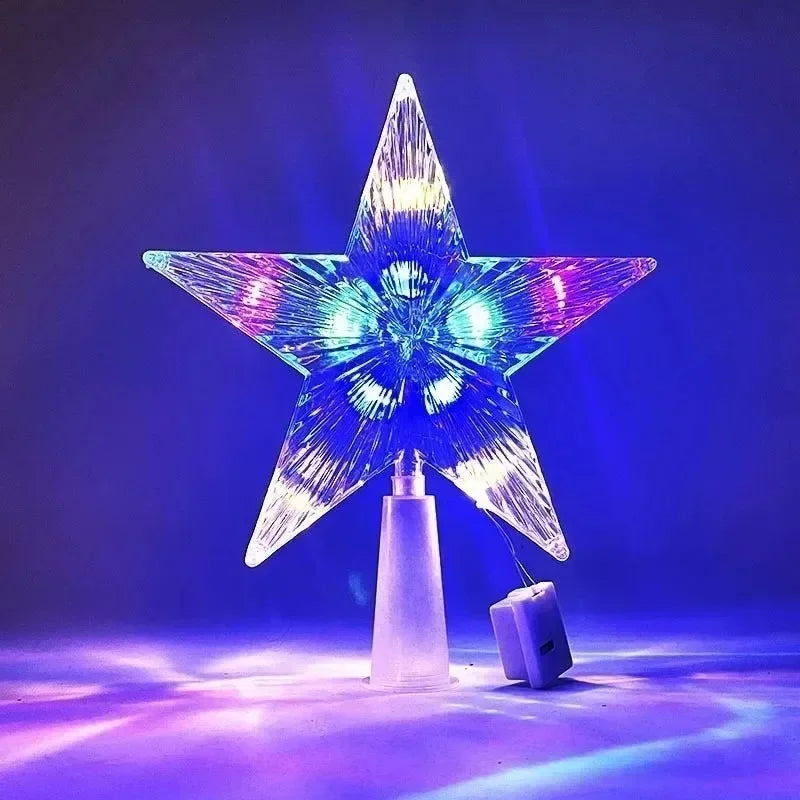 LED Christmas Tree Star Topper – 15 cm - candletown.net