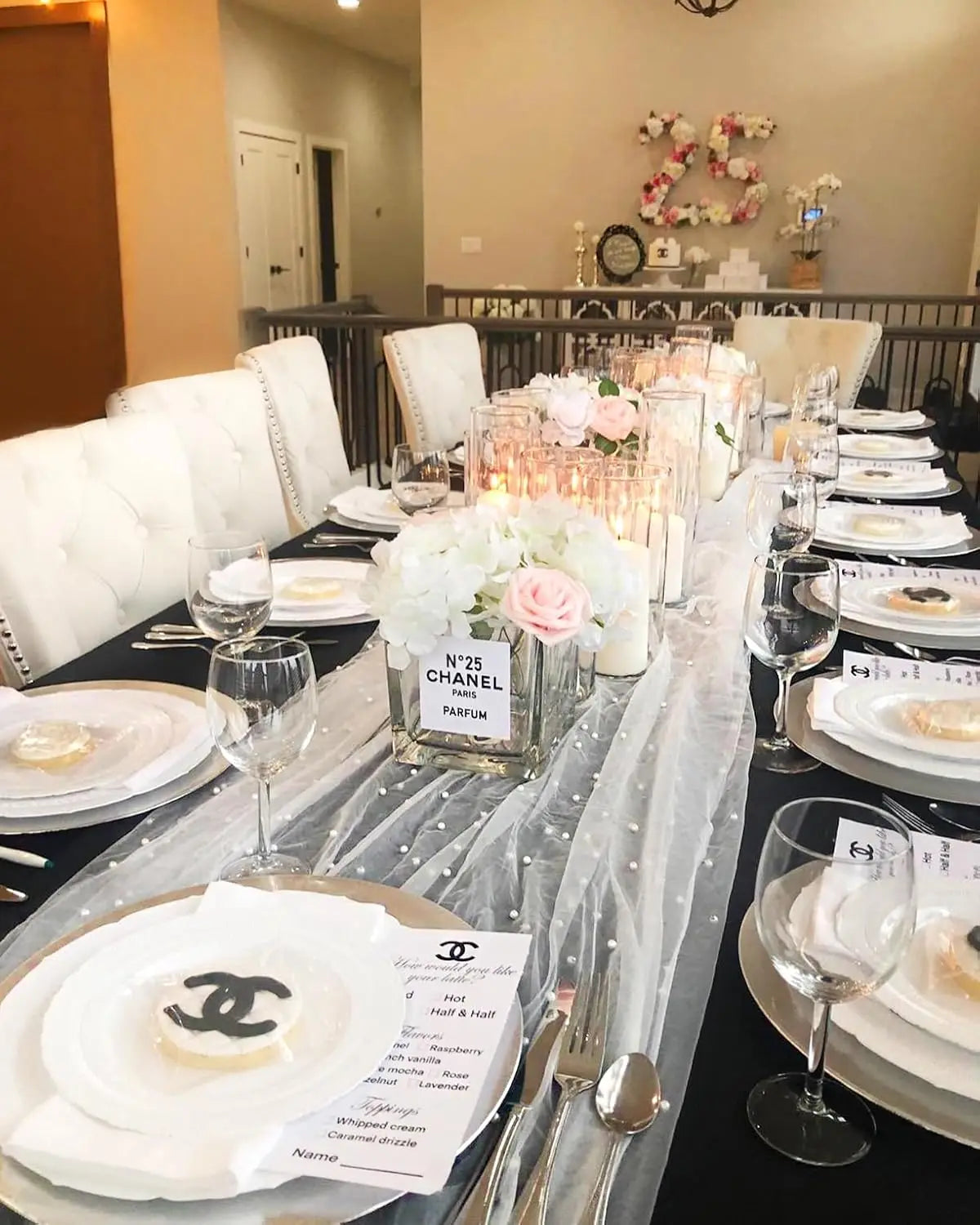 White Pearl Table Runner – Lace Tulle Wedding Decor - candletown.net