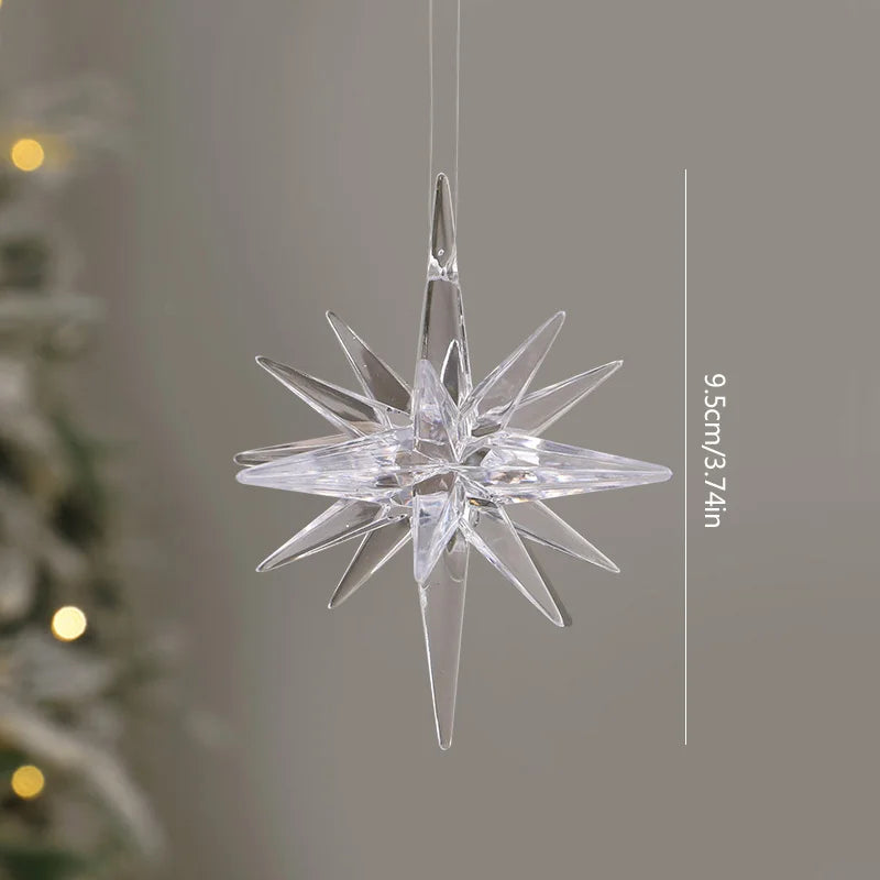 Gold Exploding Star Hanging Ornament - candletown.net