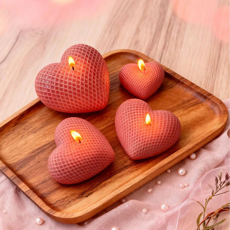 Silicone Heart Candle Molds - candletown.net
