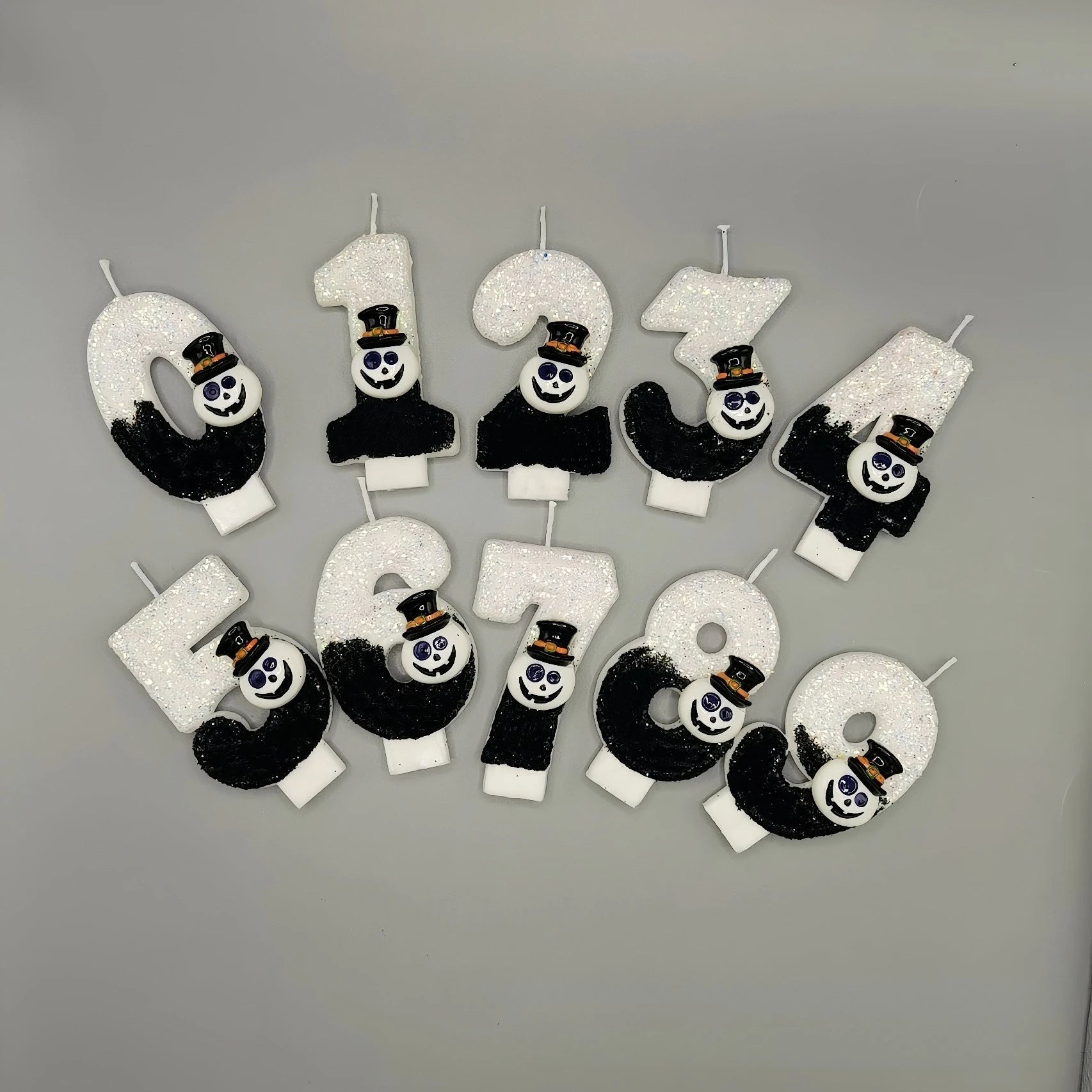 Halloween Pumpkin Number Candles – Spooky Birthday Party Decoration - candletown.net