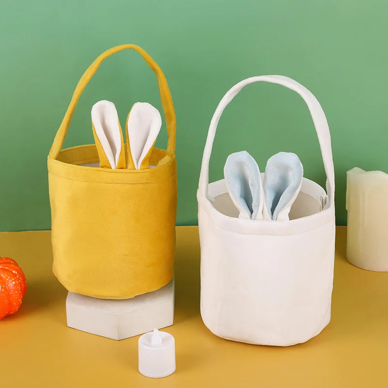 Velvet Easter Bunny Bags – Soft & Adorable Candy Bags for Easter & Celebrations - candletown.net