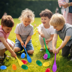 Wooden Egg & Spoon Race Game – Easter Balance Challenge - candletown.net