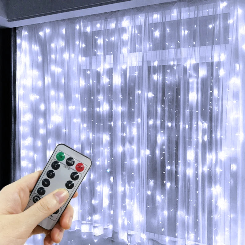 LED Curtain String Lights – Fairy Lights for Home & Holidays - candletown.net